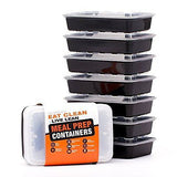 LIFT Certified BPA-Free Reusable Microwavable Meal Prep Containers, 28-Ounce