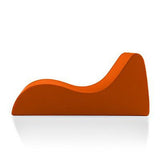 Lounge Accent Chaise Chair Orange Foam Comfort Gamer Game Room Living Room NEW