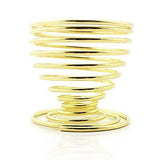 Beauty Makeup Sponge Blender Holder,Makeup Sponge Drying Stand Storage Gold