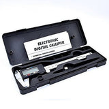 Digiwise Vernier Metric Digital Caliper with LCD,0-6 inch/150mm Steel Electronic