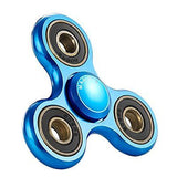 Fidget Spinner Toy Stress Reducer High Speed, Perfect for Killing Time, (BLUE)