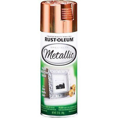 Copper Specialty Metallic Specialty Bright Shiny Spray Paint Rust Oleum 1937830