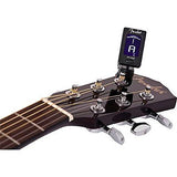 Chromatic Digital Clip-On Tuner For Guitar Ukulele Bass Violin Mandolin Banjo