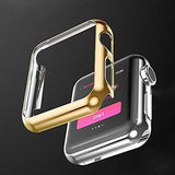 Apple Watch PC Plated Cover Case Slim Premium Super / Exact Fit / (Gold 42mm)