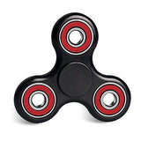 Fidget Hand Spinner, Ultra Fast Bearings, Finger Toy,ADD, ADHD,Anxiety(BlackRed)