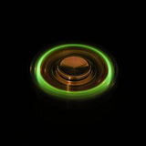 Fidget Spinners, White Tri-Spinner + 6 Winged Metallic Hand Detachable,(2 Pack)