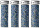 Emjoi Micro-Pedi Replacement Refill Rollers For Smooth Feet Xtreme Coarse 4 Pack