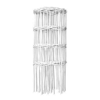 Garden Zone Picket Guard Border 14inx20ft White Outdoor Decorative Fence, New