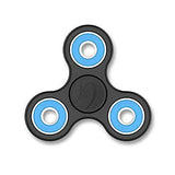 Fidget Spinner Toy Stress Reducer - Perfect For ADD, ADHD, Anxiety, 2 Pack(Blue)