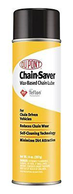 DuPont Teflon Chain-Saver Dry Self-Cleaning Lubricant, 14-Ounce