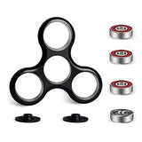 Fidget Hand Spinner, Ultra Fast Bearings, Finger Toy,ADD, ADHD,Anxiety(BlackRed)