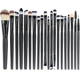 EmaxDesign 20 Pieces Makeup Brush Set Professional Face Eye Shadow Eyeliner