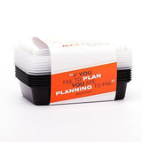 LIFT Certified BPA-Free Reusable Microwavable Meal Prep Containers, 28-Ounce