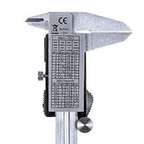Digiwise Vernier Metric Digital Caliper with LCD,0-6 inch/150mm Steel Electronic