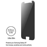 Galaxy S7 Privacy Screen Protector, Ulifestyles Tempered Glass Anti Spy, 9H