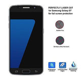Galaxy S7 Privacy Screen Protector, Ulifestyles Tempered Glass Anti Spy, 9H