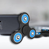 Fidget Spinner Toy Stress Reducer - Perfect For ADD, ADHD, Anxiety, 2 Pack(Blue)
