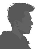 Besteel Womens Stainless Steel Stud Earrings Set Hypoallergenic Pierced Cubic 6