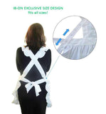 IB ON Apron for Women Girls with pockets plus sizes White Custom Printable Lov