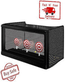 Crosman AirSoft Auto-Reset Target Trap BB Pellet Shooting Removable Mesh Range