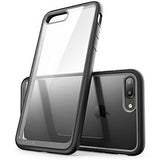 SUPCASE iPhone 7 Plus Premium Hybrid Protective Clear Bumper Case, Black