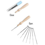 OPount Needle Felting Starter Kit Wool Felt Tools MatNeedle Felting Basic Kit 6