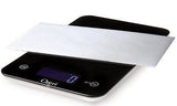 Touch Professional Digital Kitchen Scale (12 lbs Edition), Tempered Glass, Black