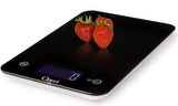 Touch Professional Digital Kitchen Scale (12 lbs Edition), Tempered Glass, Black