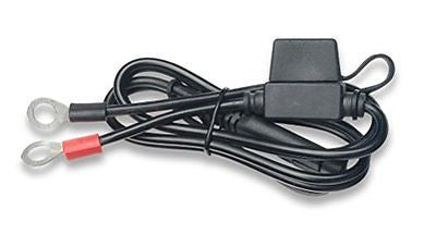 Battery Tender 081-0069-6 Ring Terminal Harness with Black Fused 2-Pin Ends