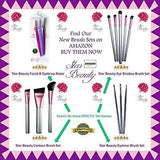 Star Beauty Eyebrow Brush Set 3pcs Premium Quality Synthetic brushes FIRM HAIR &