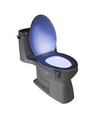 NEW GlowBowl Motion Activated Toilet Nightlight Fits ANY Toilet Changing Colors