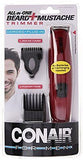 Corded Beard Mustache Trimmer Stainless Steel Shaving Hair Removal Electric Men