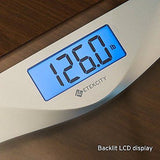 Digital Body Weight Bathroom Scale with Body Tape Measure, Tempered glass