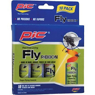 Pic FR10B Sticky Fly Ribbons 20 pack FREE SHIPPING