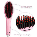 Apalus Brush Hair Straightener Instant Magic Silky Straight Hair Styling