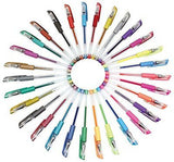 Sargent Art 22-0009 30 Gel Pen Set, Glitter, Fluorescent and Metallic