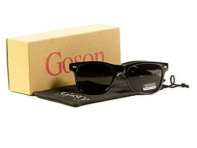 Goson Vintage Style Horn Rimmed Wayfarer Retro Sunglasses