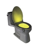 NEW GlowBowl Motion Activated Toilet Nightlight Fits ANY Toilet Changing Colors