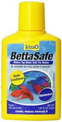 Betta Safe Water Conditioner 1.69 Ounce 50 Ml Supply Fish Care Aquarium Aid Pet