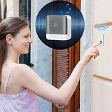 Wireless Doorbell 500Feet 52 Chimes 2 Plug in Receiver 2 Battery, Waterproof