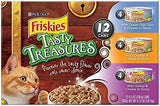 12-5.5 Oz Cans Variety Pack Purina Friskies Variety Pack Cat Food Growth Kittens