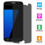 Galaxy S7 Privacy Screen Protector, Ulifestyles Tempered Glass Anti Spy, 9H