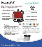 Instant Pot IP-DUO60 7-in-1 Multi-Functional Pressure Cooker, 6Qt/1000W