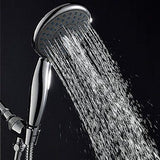 5" Multi Functions Lavatory Bathroom Handheld Shower Head 4 Setting Chrome w Arm