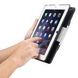 Sturdy Bluetooth Keyboard Case With Multi-Adjustable Stand For iPad 4/3/2 Black