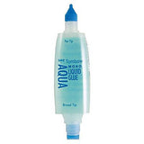 Tombow Mono Aqua 2-Tip Liquid Glue Adhesive For Paper Craft Scrapbooking Clear