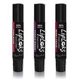 Slimline Tinted Lip Balm, 3 Pack, Organic & Natural, With Organic Coconut Oil
