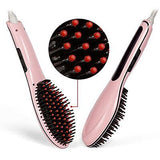 Apalus Brush Hair Straightener Instant Magic Silky Straight Hair Styling