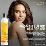 Nourish Beaute Organic Hair Loss Treatment and Conditioner, 10 Ounce