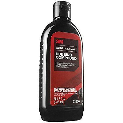 3M Rubbing Compound Buffing Polishing Remove Oxidation Scratches 8 Ounce